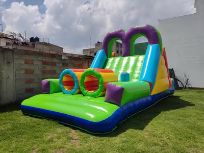Renta del brincolín Extrem para evento escolar