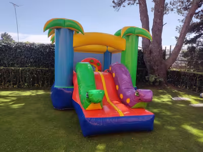 Renta del inflable Mini Jungla en CDMX