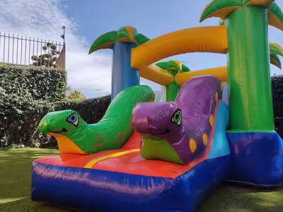 Renta del inflable Mini Jungla en CDMX