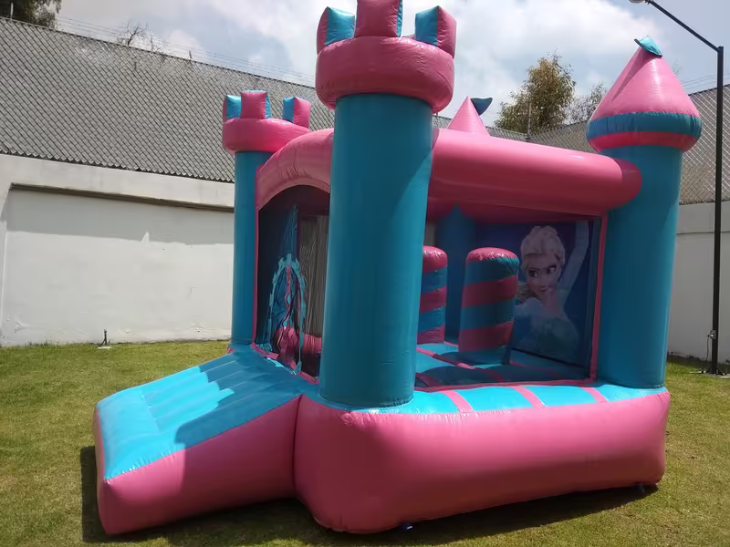 Renta del castillo inflable de Princesas en CDMX