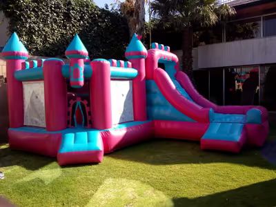 Renta del castillo inflable de Princesas en CDMX