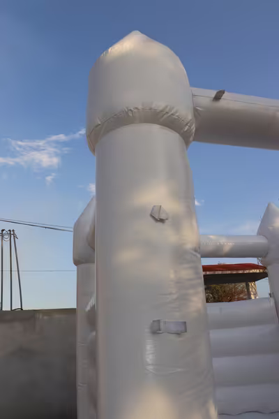 Inflable instalado y listo para la fiesta en CDMX