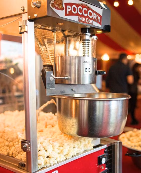Máquina de Palomitas para fiestas en CDMX